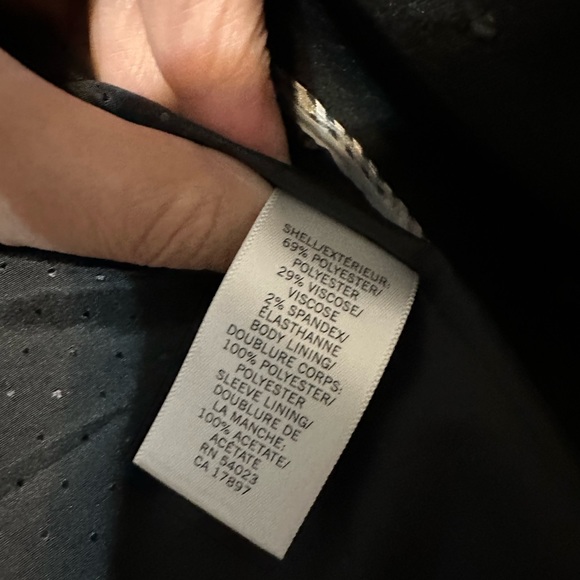 Banana Republic Petite Single Button Front Career Blazer - Picture 16 of 16